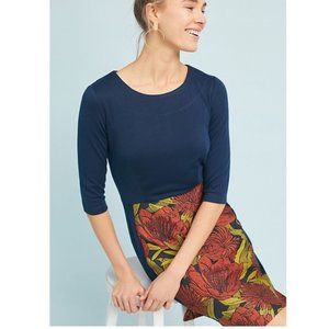 Anthropologie Hutch Body Con S - Navy